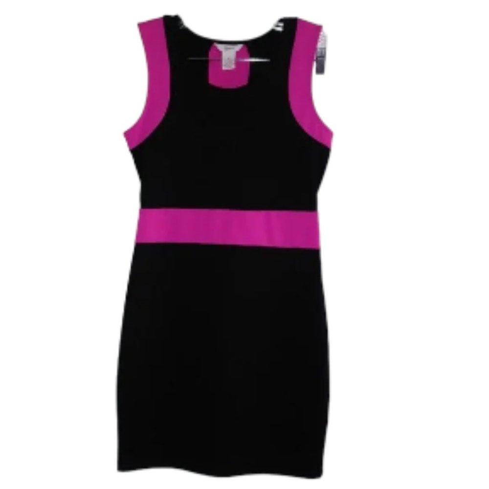 Candie's Dress Color  Black with Pink, Size M